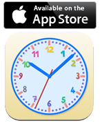 Wie spät ist es? - Uhrzeit lernen, Lernspiel App für iOS