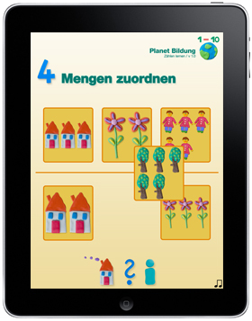 Lern-App Mathe, Zählen lernen für Kinder, Lernspiele, Apps für iPad